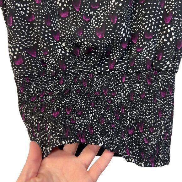 White House Black Market elastic back Black Tank Top small - Picture 8 of 10